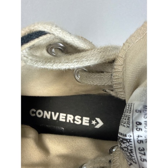 Converse Run‎ Star Hike High Top Platform Sneakers Black White Womens 6.5 Mens 5 - Picture 8 of 11